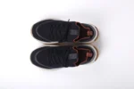 Loro Piana 360 Flexy Walk Knit Sneaker in Navy Blue Wish Wool - Image 3