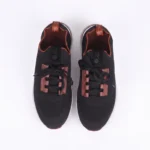 Loro Piana Modular Walk Knit Sneaker in Classic Black - Image 5