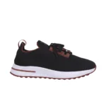 Loro Piana Modular Walk Knit Sneaker in Classic Black