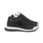 Hermès Bouncing Sneaker in Black Technical Mesh and Leather
