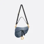 Dior Saddle Bag denim effect