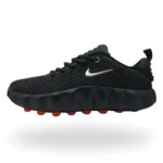 Nike Mindbody / Perforated Chunky Sole Sneaker - Triple Black - Image 6