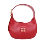 Miu Miu glossy hobo bag