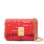 Balmain Small 1945 Monogram Flap Bag - Image 2