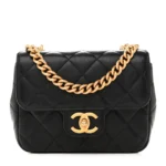 CHANEL 2021s Matelassé Caviar leather shoulder bag - Image 2