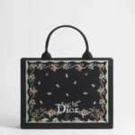 Dioramour Small Dior Book Tote with Strap - Image 2