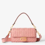 medium Baguette FF logo quilted shoulder bag