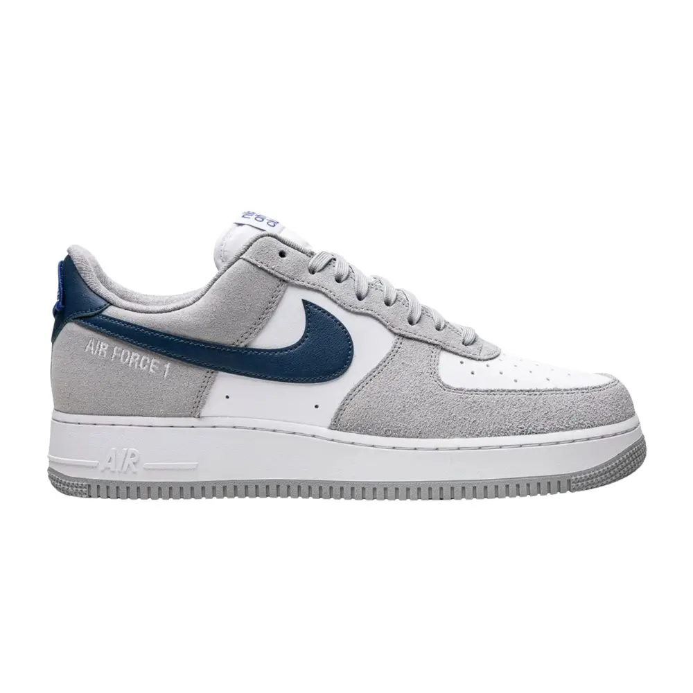 M0300108-SHOES-NIKE-Gray-1 Nike Air Force 1 Low Athletic Club Grey Blue - Image 1
