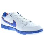 Nike SB Dunk Low Mets White Royal Blue Orange - Image 2