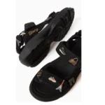 Balenciaga Track Sandal Black - Image 3