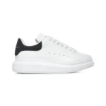 Alexander McQueen Oversized Platform White Black Suede Tab