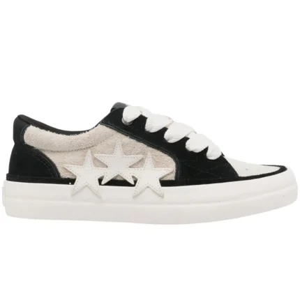Amiri Skel-Top / Sunset Star Casual Low-Top Leather & Suede Sneakers