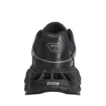 Dior B30 / Mesh & Cage Tech Sneaker - Triple Black - Image 4