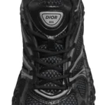 Dior B30 / Mesh & Cage Tech Sneaker - Triple Black - Image 6