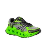 Dior B30 / Mesh & Cage Tech Sneaker - Neon Green / Black - Image 3