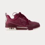 Louis Vuitton LV Trainer Low-Top Monogram - Burgundy / Maroon