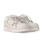Louis Vuitton LV Trainer Suede & Mesh - Cream / Beige - Image 2