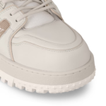 Louis Vuitton LV Trainer Suede & Mesh - Cream / Beige - Image 5