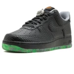 Nike Air Force 1 Low Snakeskin Black Green Outsole - Image 4