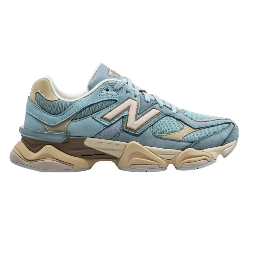 SMNB000900008-SHOES-NEW-BALANCE-Mint-1 New Balance 9060 Chunky Lifestyle Sneaker - Light Cyan / Mint Blue - Image 1