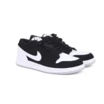 Air Jordan 1 Low OG in Black and White Shadow Tone - Image 2