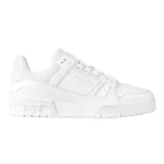Louis Vuitton LV Trainer Low-Top Monogram Embossed - All White