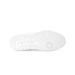 Louis Vuitton LV Trainer Low-Top Monogram Embossed - All White - Image 7