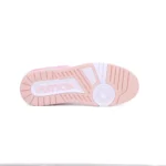 Louis Vuitton LV Trainer Sneaker in White and Soft Pastel Pink - Image 5