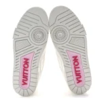Louis Vuitton Trainer White Pink Cherry Blossom - Image 6