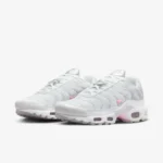 Nike Air Max Plus TN White Pink Metallic Silver - Image 3
