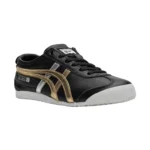 Onitsuka Tiger Mexico 66 Black / Gold & Silver Stripes - Image 4