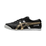 Onitsuka Tiger Mexico 66 Black / Gold & Silver Stripes - Image 7