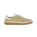 Loro Piana Suede & Leather Low-Top Sneakers Beige Gum