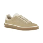 Loro Piana Suede & Leather Low-Top Sneakers Beige Gum - Image 2