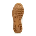 Hermès Bouncing Suede & Mesh Low-Top Sneakers - Beige / Orange Accent - Image 5