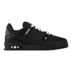 Louis Vuitton LV Trainer Low-Top Monogram Embossed - Triple Black