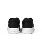 Moncler Trailgrip Grain Leather Low-Top Sneakers (Black) - Image 3