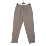 City Fashion Drawstring Casual Trousers - Image 3