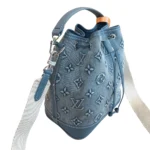 Noé BB Monogram Denim Bucket Bag - Image 2