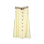Mika Firenza Linen Button Skirt - Image 9