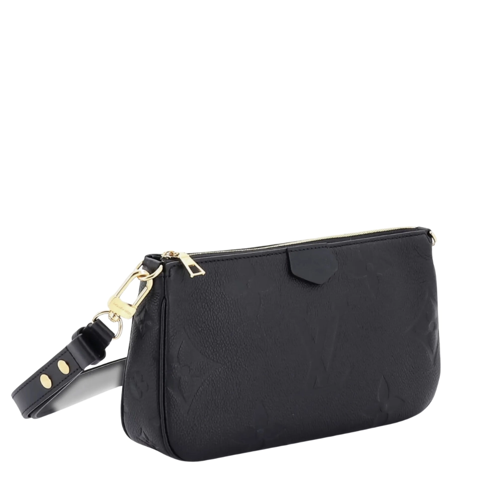 308-BAG-LV-Black-1 Giant Monogram Camera Crossbody Bag - Image 1