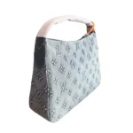 Monogram Denim Shoulder Bag - Image 3