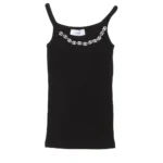 Chanel Embellished Strap Tank Top