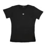 Miu Miu Logo Embroidered T-Shirt
