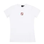 Fendi FF Logo Embroidered T-Shirt