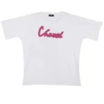 Chanel Script Logo Embellished T-Shirt