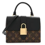 One Handle Monogram Flap Bag with Padlock