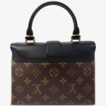 One Handle Monogram Flap Bag with Padlock - Image 4