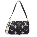 Diane Monogram Empreinte Flap Shoulder Bag