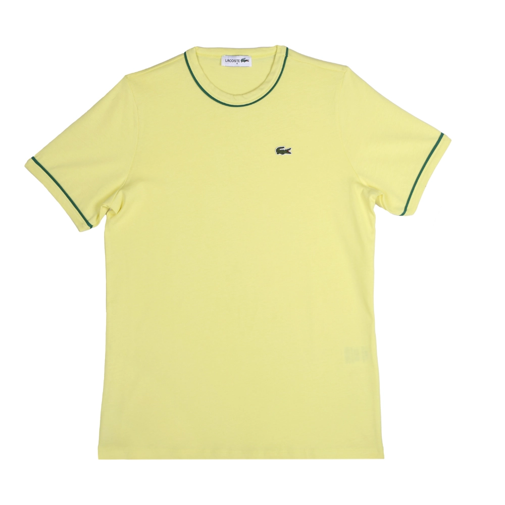 5003-T-SHIRT-LACOSTE-Yello-1 Lacoste Classic Logo T-Shirt - Image 1